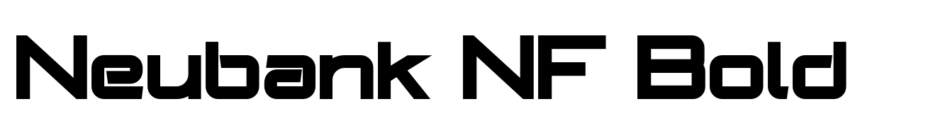 Neubank NF Bold
